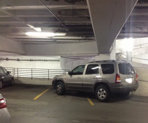 parking, garage, bad manners