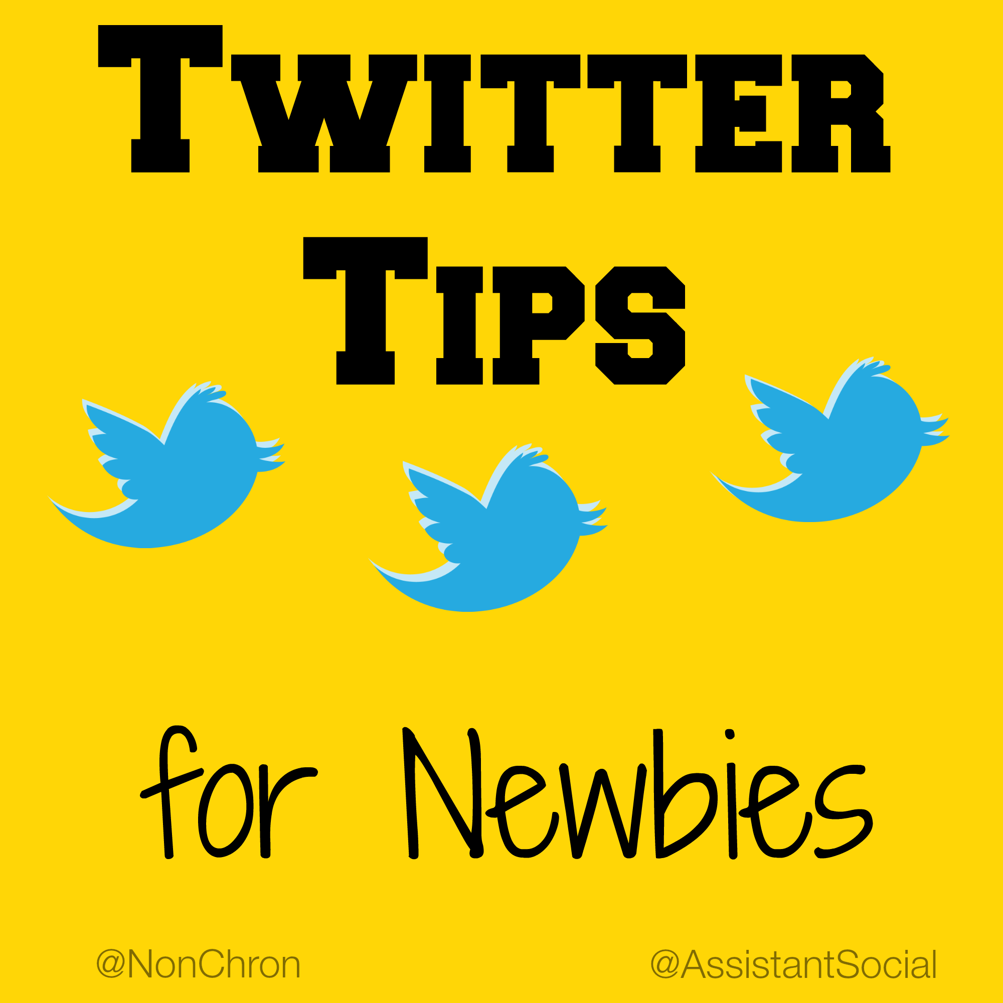 Twitter tips for newbies